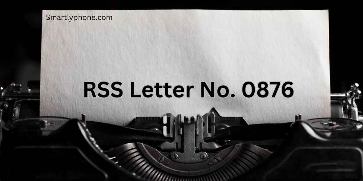 RSS Letter No 0876