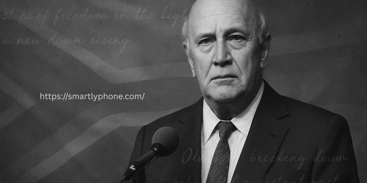 F.W. de Klerk Haiku